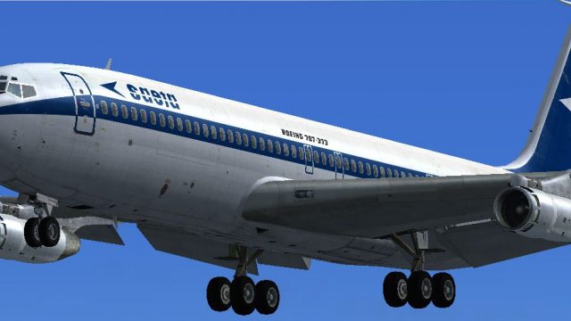 Screenshot 1 — Saeta Ecuador Boeing 707-373C