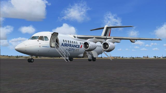 Screenshot 1 — Air France BAe 146-200