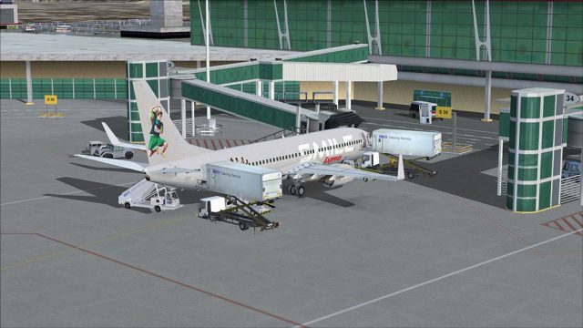 Screenshot 1 — Lusitaniair Boeing 737-800WL CS-TVN