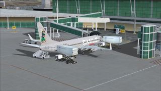 Screenshot 1 — Lusitaniair Boeing 737-800WL CS-TVN
