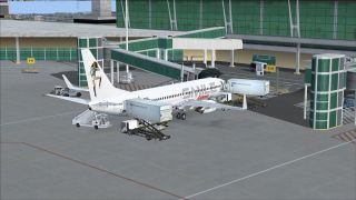 Screenshot 1 — Lusitaniair Boeing 737-800WL CS-TVU