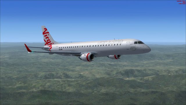 Screenshot 1 — Virgin Australia Embraer 190