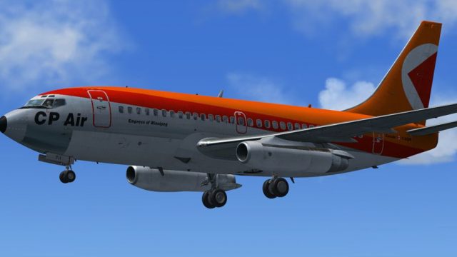 Screenshot 1 — Canadian Pacific Air Lines Boeing 737-217ADV