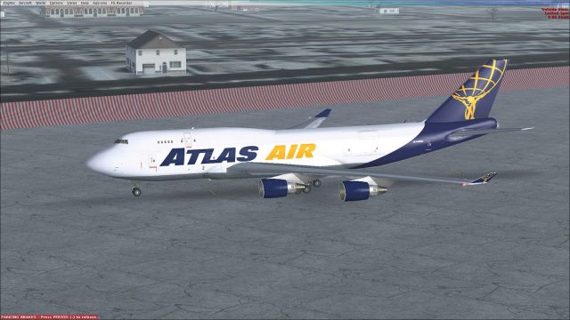 Screenshot 1 — Atlas Air Boeing 747-400BCF