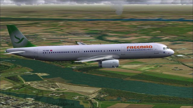 Screenshot 1 — Freebird Airlines Airbus A321-200