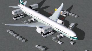 Screenshot 1 — Cathy Pacific Boeing 787-10 V4