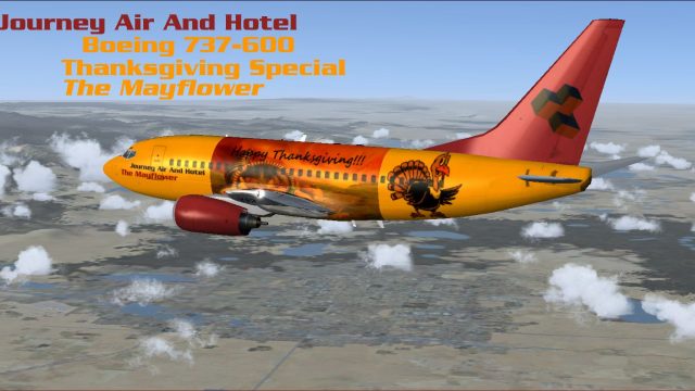 Screenshot 1 — Journey Air And Hotel Boeing 737-600 MayFlower