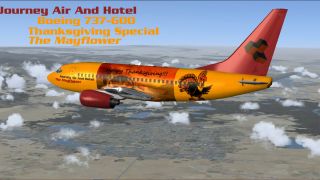 Screenshot 1 — Journey Air And Hotel Boeing 737-600 MayFlower