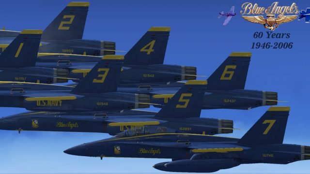 Screenshot 1 — Acceleration Blue Angels F/A-18
