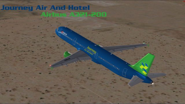 Screenshot 1 — Journey Air And Hotel Airbus A321