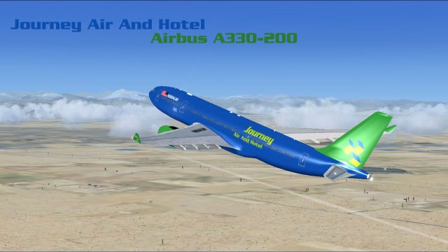 Screenshot 1 — Journey Air And Hotel Airbus A330-200