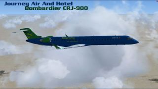 Screenshot 1 — Journey Air And Hotel Embraer E190