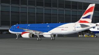 Screenshot 1 — British Airways Airbus A321 G-MEDL