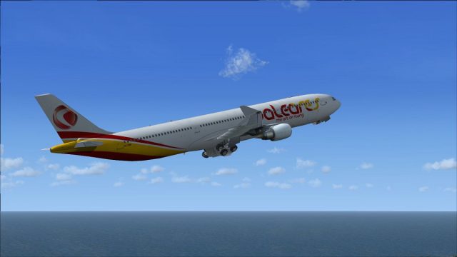 Screenshot 1 — Lusitaniair Airbus A333 EC-TSM
