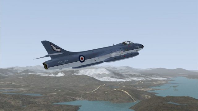 Screenshot 1 — Hawker Hunter XL-603