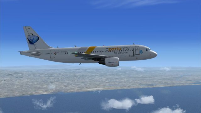 Screenshot 1 — Lusitaniair Airlines Airbus A319 CS-TSJ