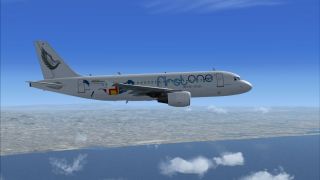 Screenshot 1 — Lusitaniair Airlines Airbus A319 CS-TVF