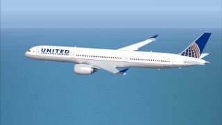 Screenshot 3 — United Airlines Airbus A350-1000 V4