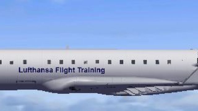 Screenshot 1 — Lufthansa Flight Training Bombardier CRJ 700