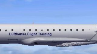 Screenshot 1 — Lufthansa Flight Training Bombardier CRJ 700