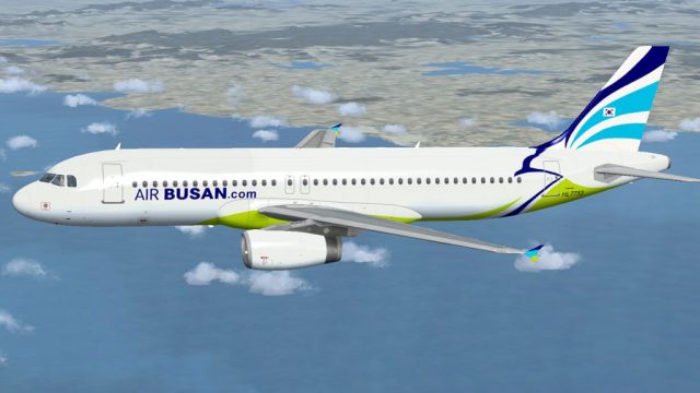 Screenshot 1 — Air Busan Airbus A320-232 IAE