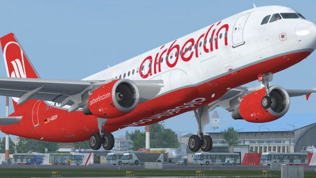 Screenshot 1 — Air Berlin Airbus A320-212