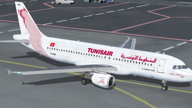 Screenshot 1 — Tunisair Airbus A320-211