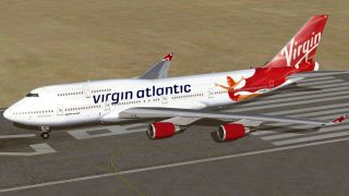 Screenshot 1 — Virgin Atlantic Boeing 747-4Q8