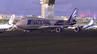 Screenshot 1 — National Airlines Boeing 747-400 N952CA
