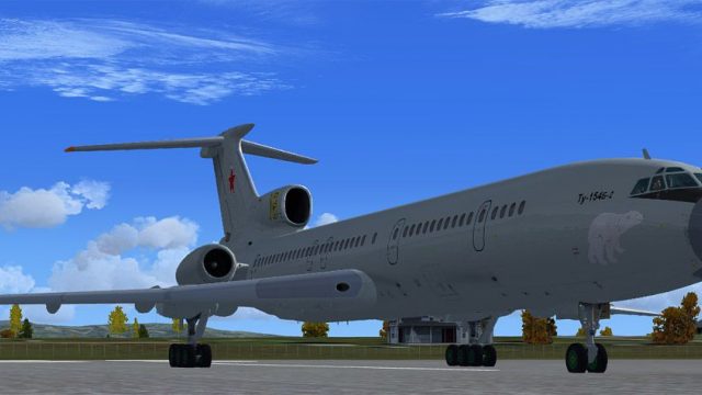 Screenshot 1 — AV-MF Tupolev Tu-154B2