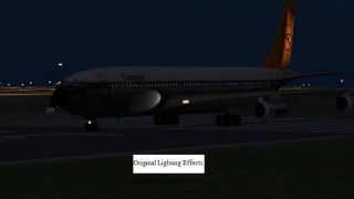 Screenshot 5 — Captain Sim Boeing 707-300 Lighting Fix