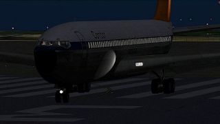 Screenshot 3 — Captain Sim Boeing 707-300 Lighting Fix