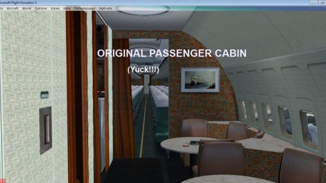 Screenshot 1 — Cabin For The Captain Sim Boeing 707-300
