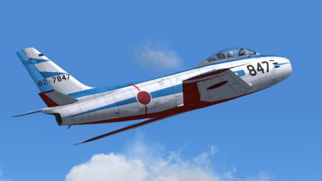 Screenshot 1 — F-86 Sabre 'Blue Impulse'