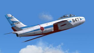 Screenshot 1 — F-86 Sabre 'Blue Impulse'