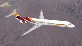 Screenshot 2 — Kish Air McDonnell Douglas MD-80