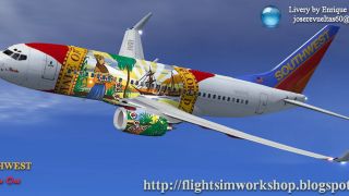 Screenshot 3 — Southwest Boeing 737-700 "Florida One"
