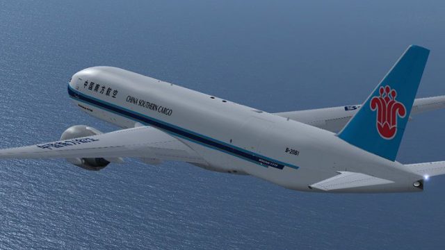 Screenshot 1 — China Southern Airlines Cargo Boeing 777-F1B