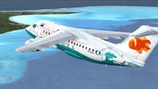 Screenshot 4 — South Pacific Airways Avro RJ70 E5-BAE