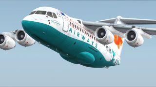 Screenshot 8 — South Pacific Airways Avro RJ70 E5-BAE