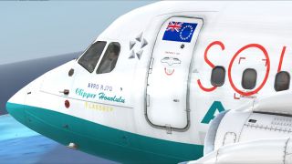 Screenshot 7 — South Pacific Airways Avro RJ70 E5-BAE