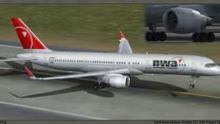 Screenshot 2 — Northwest Airlines Boeing 757-200