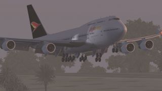 Screenshot 3 — EagleXpress Boeing 747-400 9M-MPD