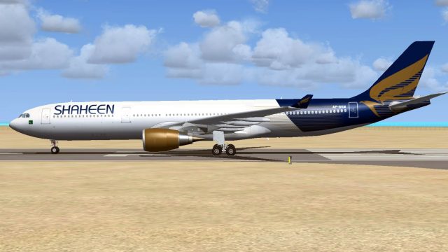 Screenshot 1 — Shaheen Air Airbus A330-300