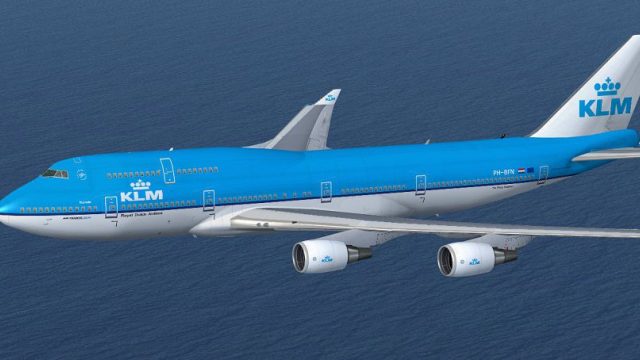 Screenshot 1 — KLM Boeing 747-406 V4