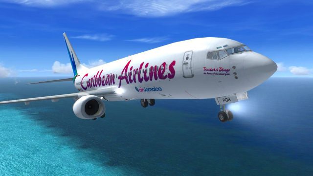 Screenshot 1 — Caribbean Airlines Boeing 737-800 G9-POS