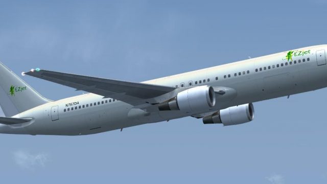 Screenshot 1 — EZjet Air Boeing 767-300ER