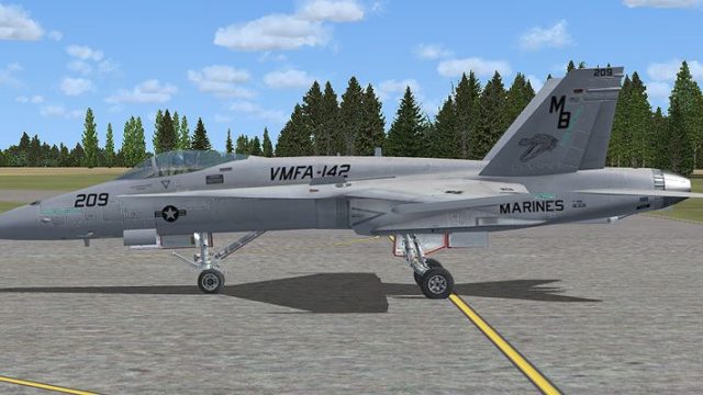 Screenshot 1 — Acceleration F/A-18 VMFA-142