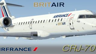 Screenshot 3 — Air France/Britair CRJ700