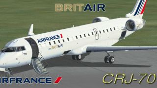 Screenshot 2 — Air France/Britair CRJ700
